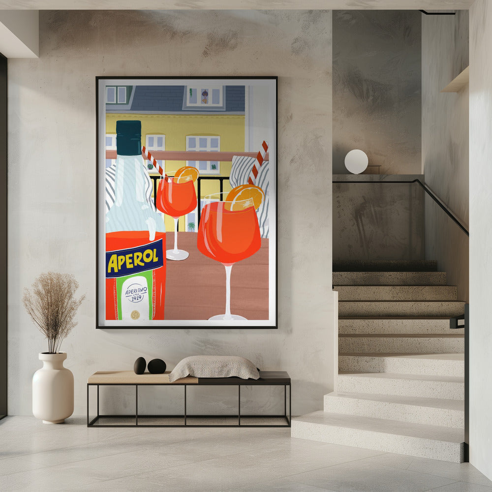 Balcony "Hygge" Poster